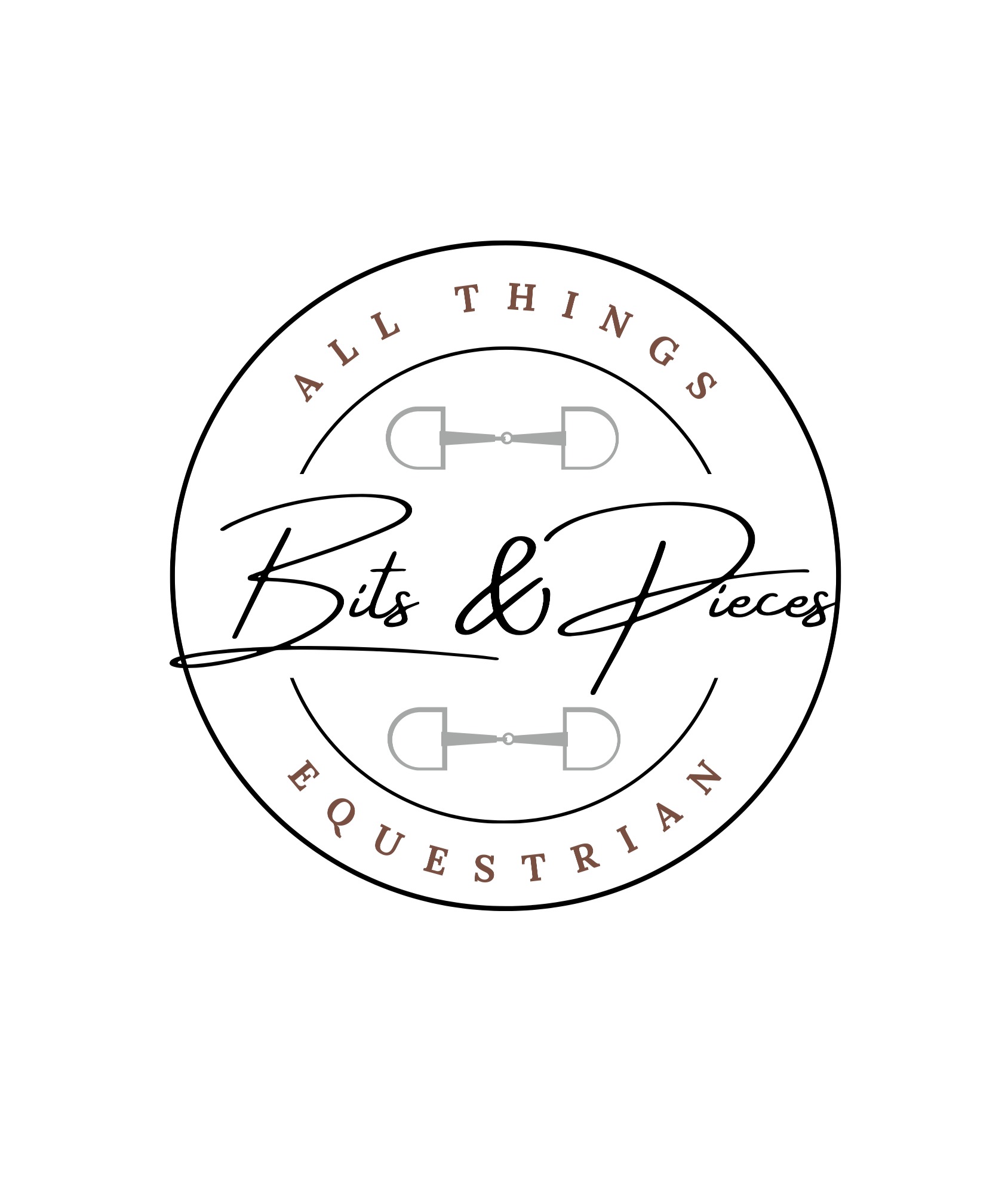 elegant circle signature photography logo 1